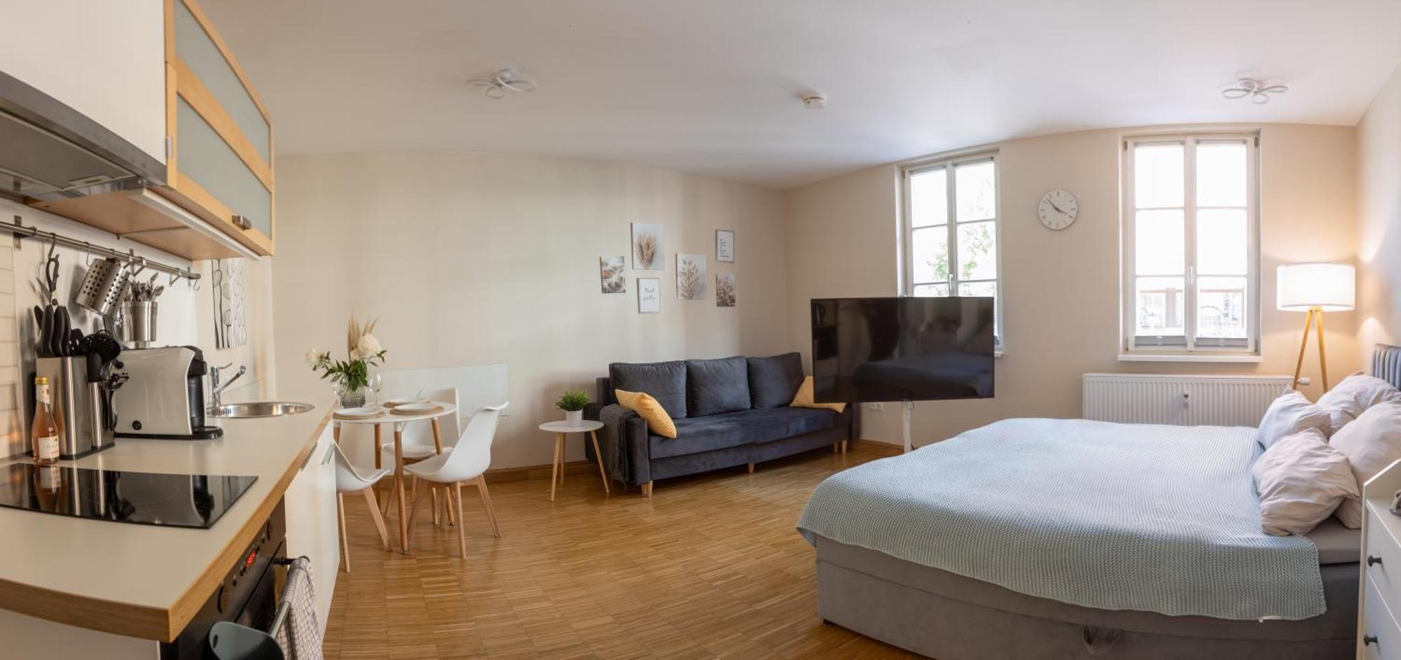 Ein Gemuetliches Studio Mit Netflix Im Zentrum Bahnhofsnaehe Coburg Exteriér fotografie